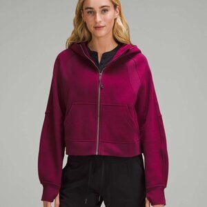 Lululemon Scuba Oversized Full Zip Hoodie in Deep Luxe Size XS/S